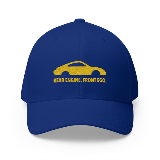 Rear Engine. Front Ego -  Dynamic Embroidered Cap -