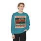 The Answer Is Porsche 911 - Shorter Sweatshirt - Unisex Garment-Dyed Graphic Top
