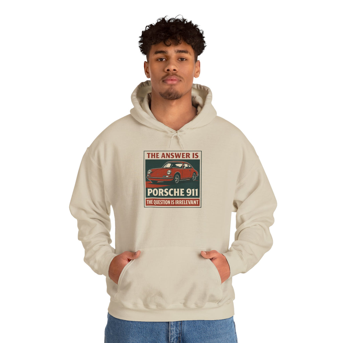 The Answer Is Porsche 911 - Unisex Heavy Blend™ Hoodie