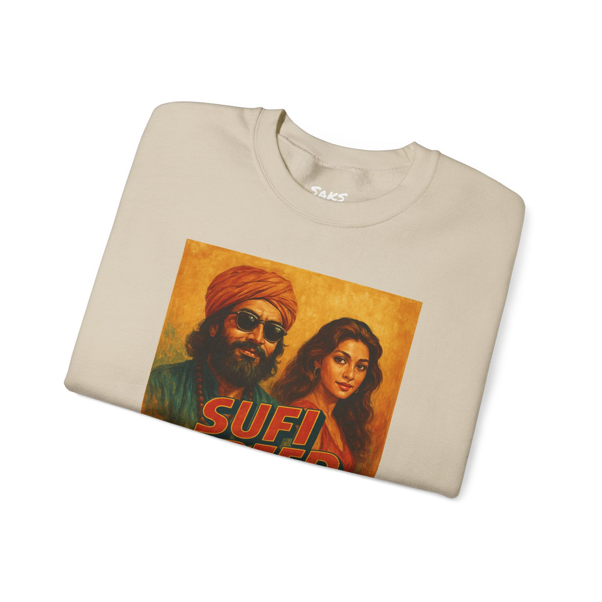 Sufi Speed Crewneck Sweatshirt - Unisex Retro Style