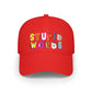 Colorful Stupid Words Low Profile Baseball Cap | Fun Gift for Kids | Casual Summer Accessory | Unique Party Hat | Trendy Fashion [...]