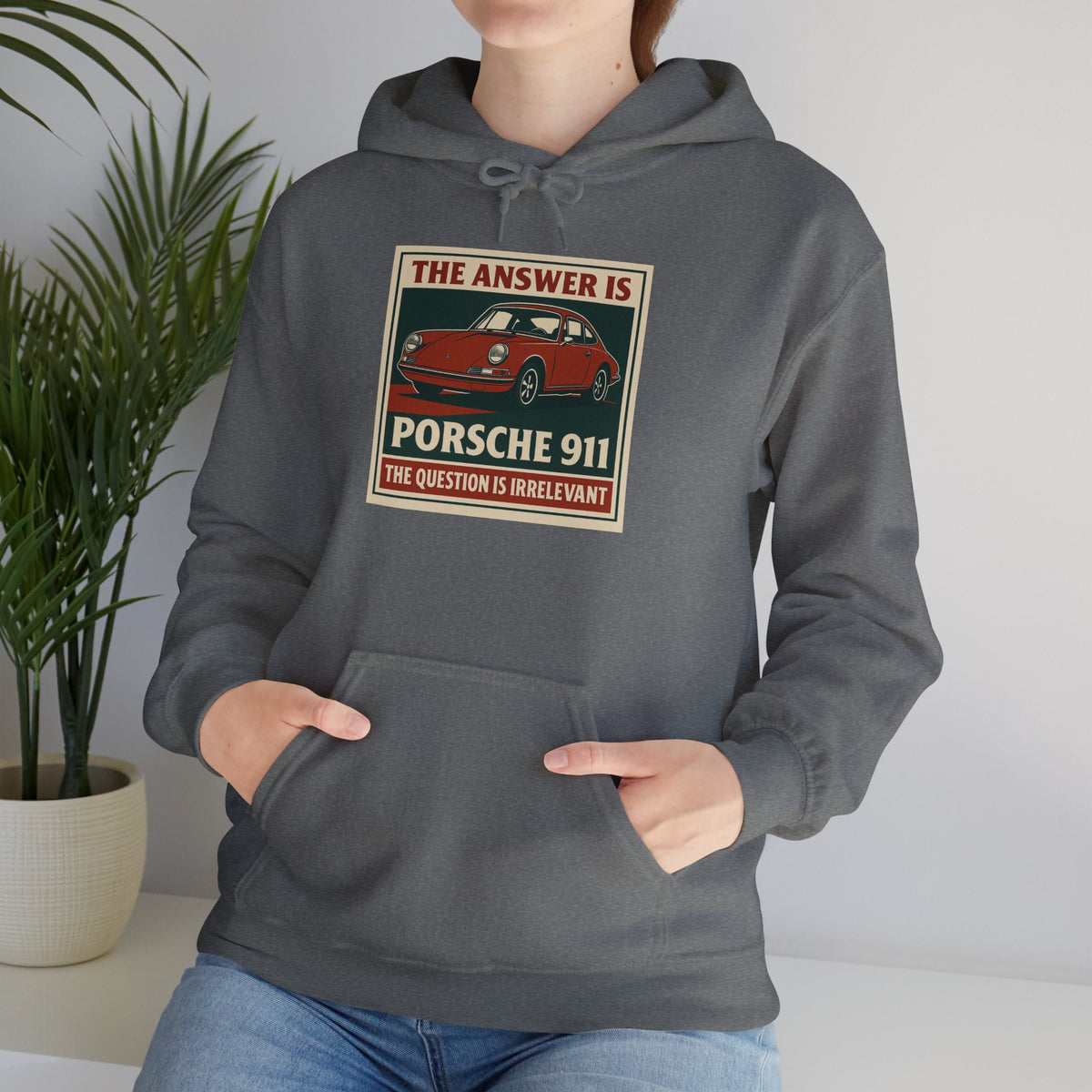 The Answer Is Porsche 911 - Unisex Heavy Blend™ Hoodie