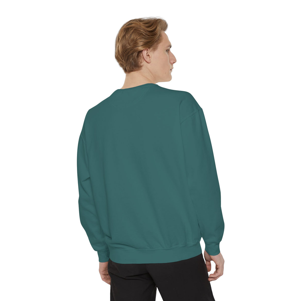 The Answer Is Porsche 911 - Shorter Sweatshirt - Unisex Garment-Dyed Graphic Top