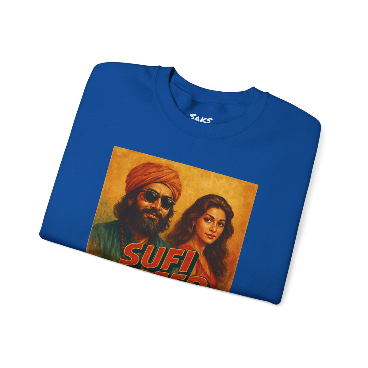 Sufi Speed Crewneck Sweatshirt - Unisex Retro Style