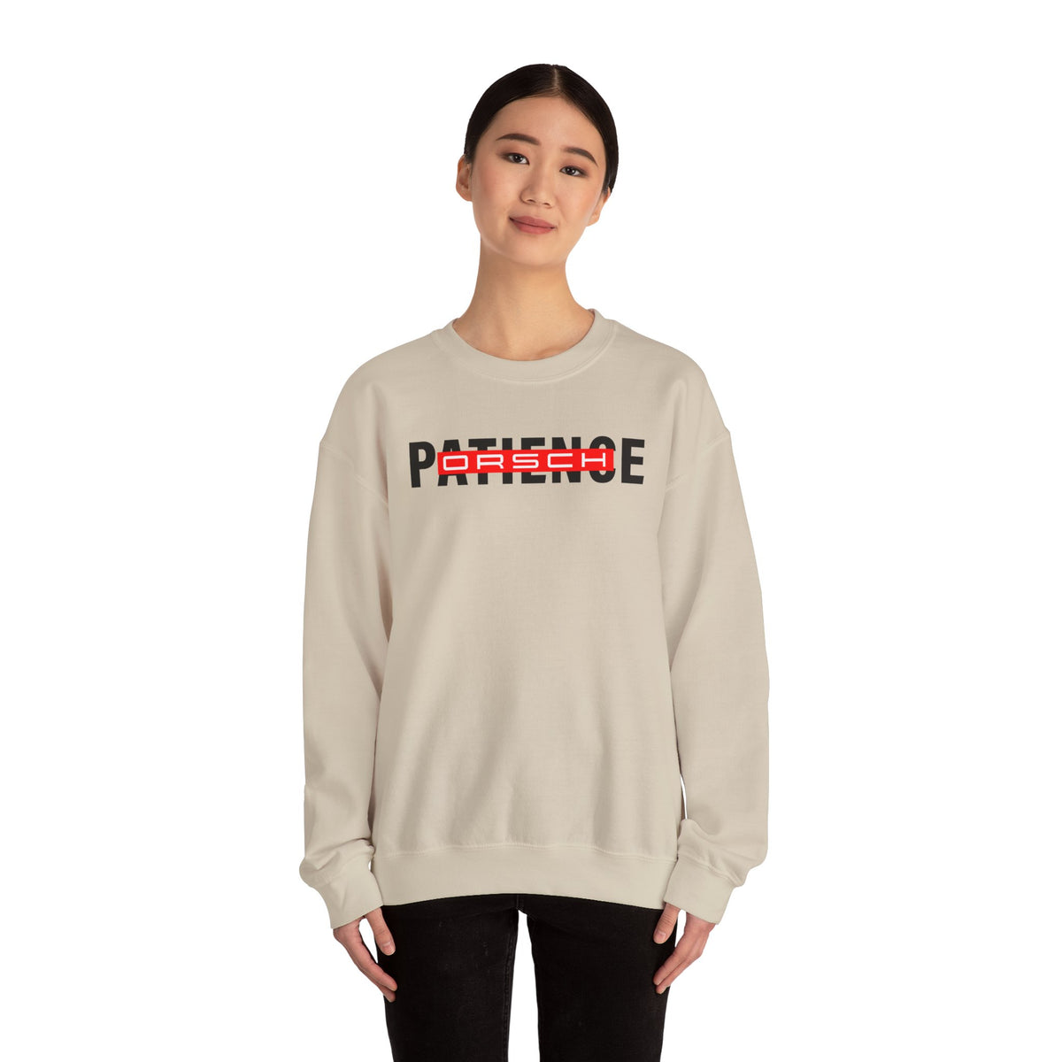 'Patience-Porsche' - Unisex Crewneck Sweatshirt
