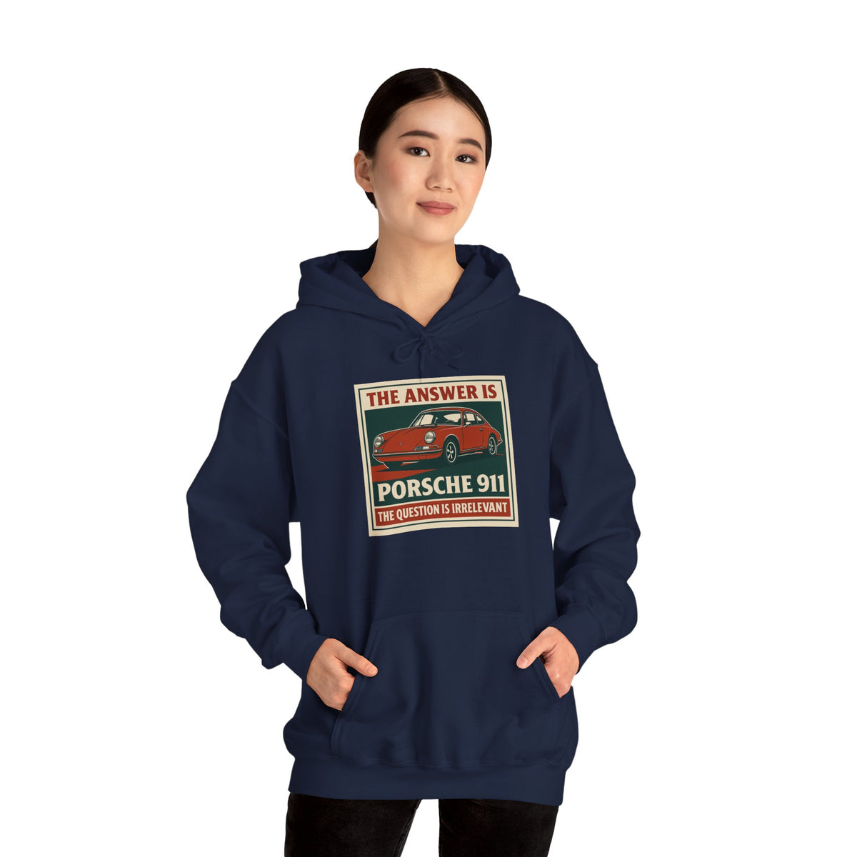 The Answer Is Porsche 911 - Unisex Heavy Blend™ Hoodie