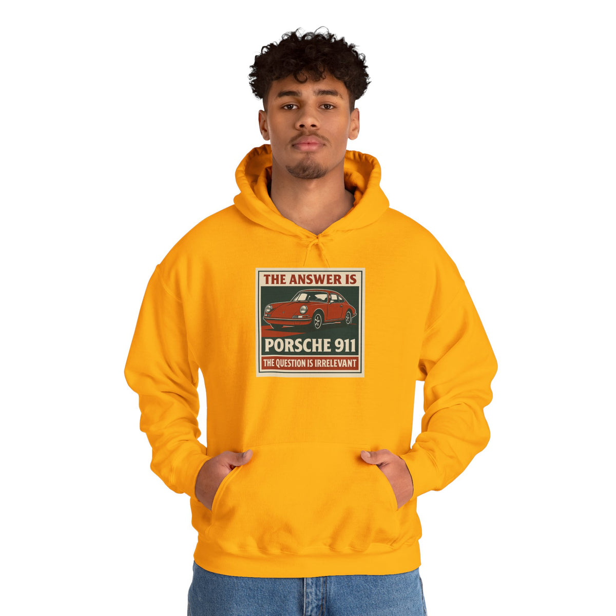 The Answer Is Porsche 911 - Unisex Heavy Blend™ Hoodie