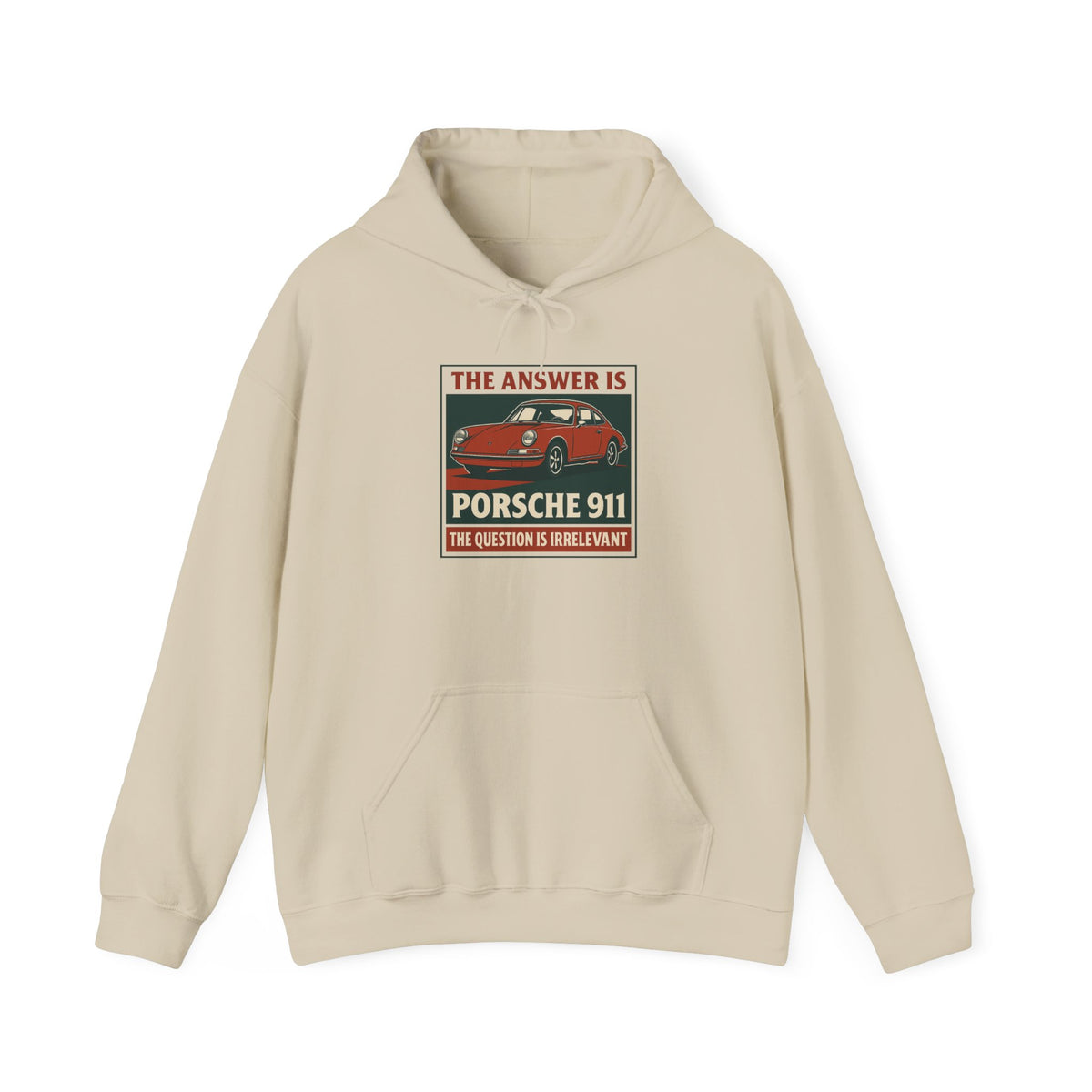 The Answer Is Porsche 911 - Unisex Heavy Blend™ Hoodie