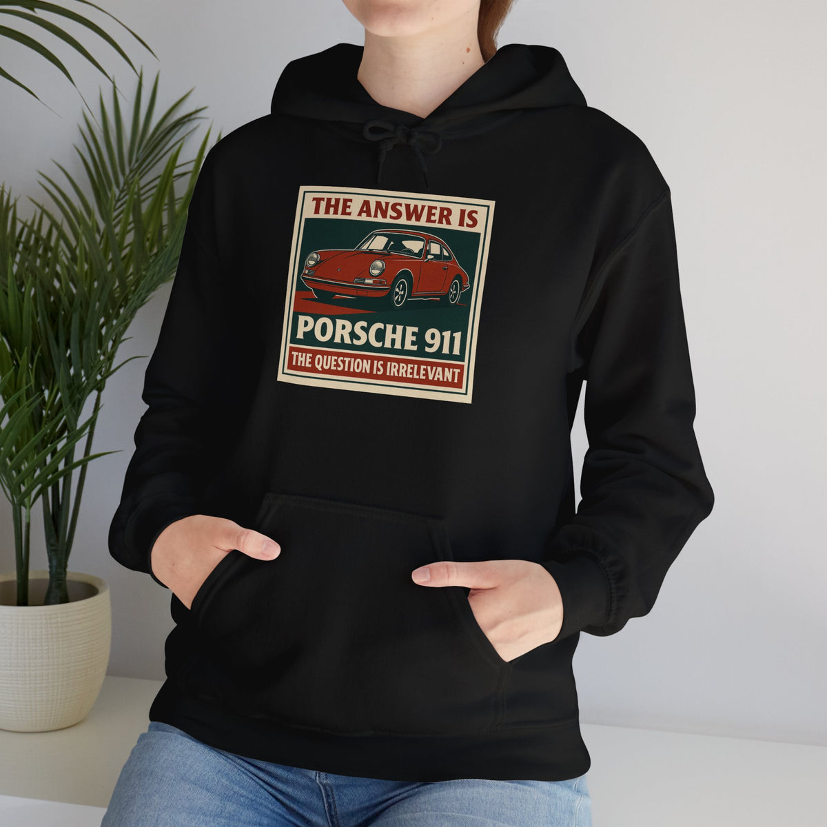 The Answer Is Porsche 911 - Unisex Heavy Blend™ Hoodie