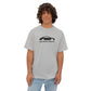 Rear Engine. Front Ego - Unisex Oversized Boxy Tee