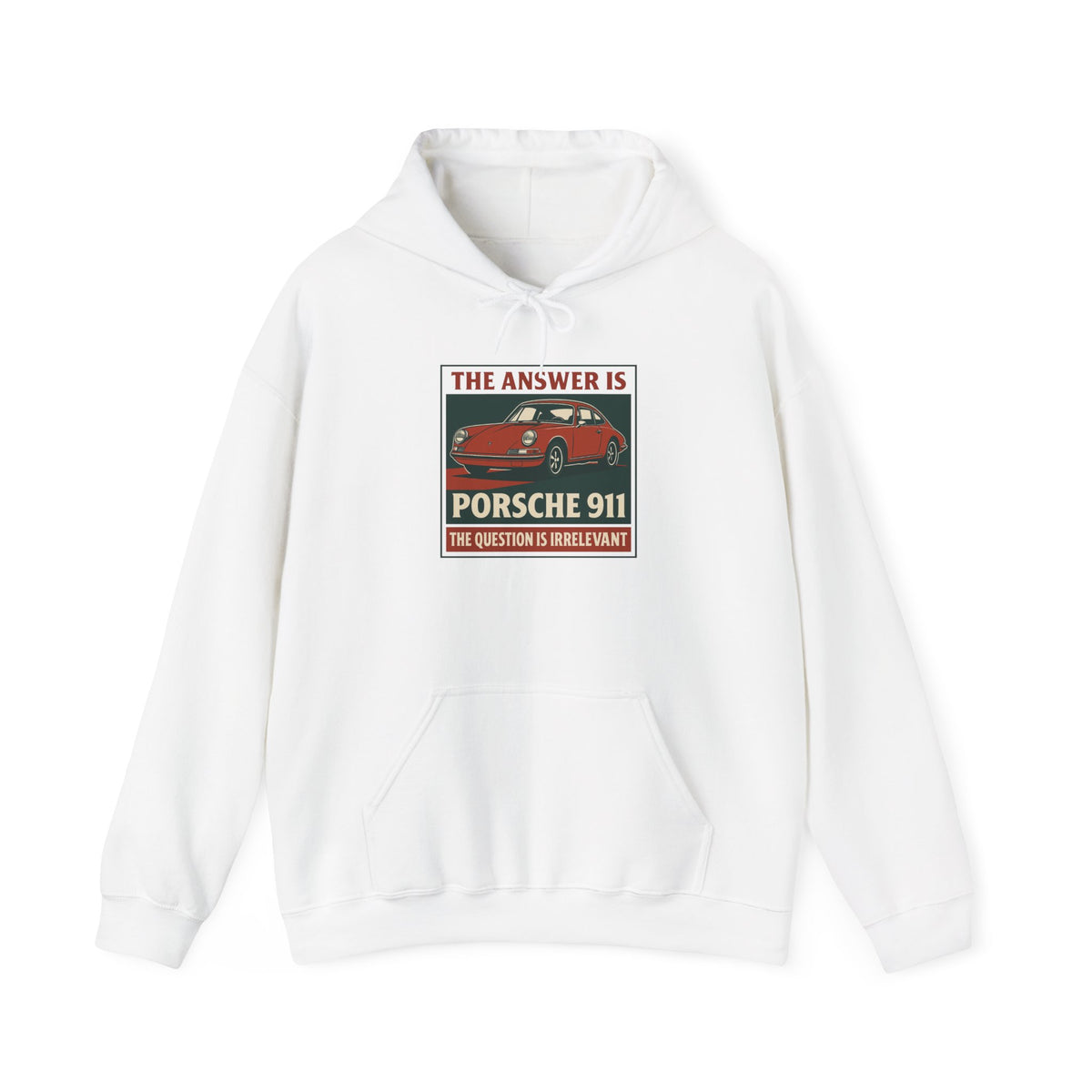 The Answer Is Porsche 911 - Unisex Heavy Blend™ Hoodie