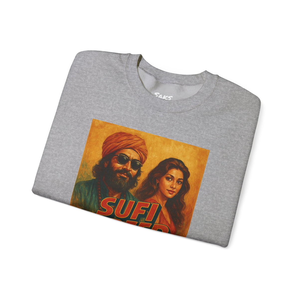 Sufi Speed Crewneck Sweatshirt - Unisex Retro Style