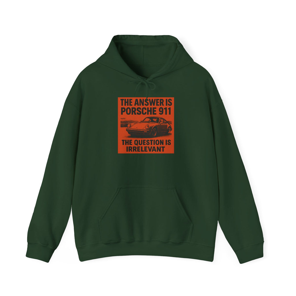 The Answer Is Porsche 911 - Unisex Heavy Blend™ Hoodie