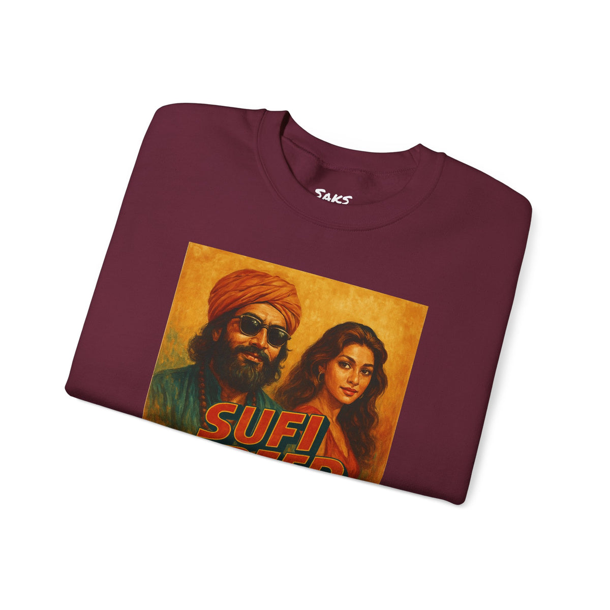 Sufi Speed Crewneck Sweatshirt - Unisex Retro Style