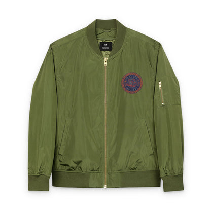 Flat Six Society - Embroidered Bomber Jacket
