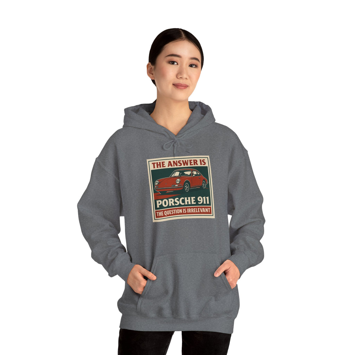 The Answer Is Porsche 911 - Unisex Heavy Blend™ Hoodie