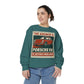 The Answer Is Porsche 911 - Shorter Sweatshirt - Unisex Garment-Dyed Graphic Top