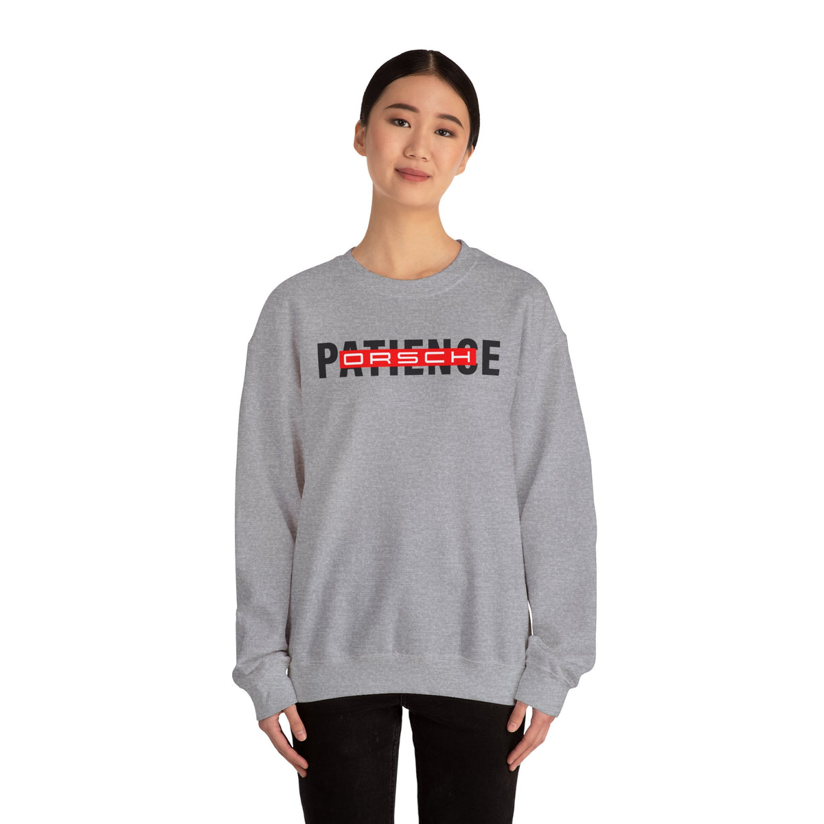 'Patience-Porsche' - Unisex Crewneck Sweatshirt