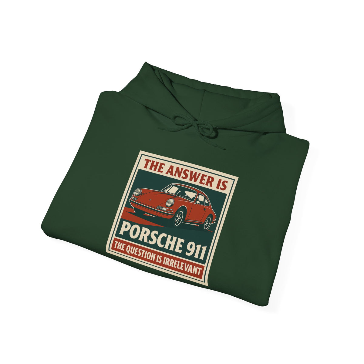 The Answer Is Porsche 911 - Unisex Heavy Blend™ Hoodie