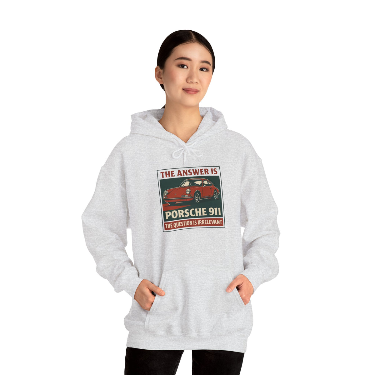 The Answer Is Porsche 911 - Unisex Heavy Blend™ Hoodie