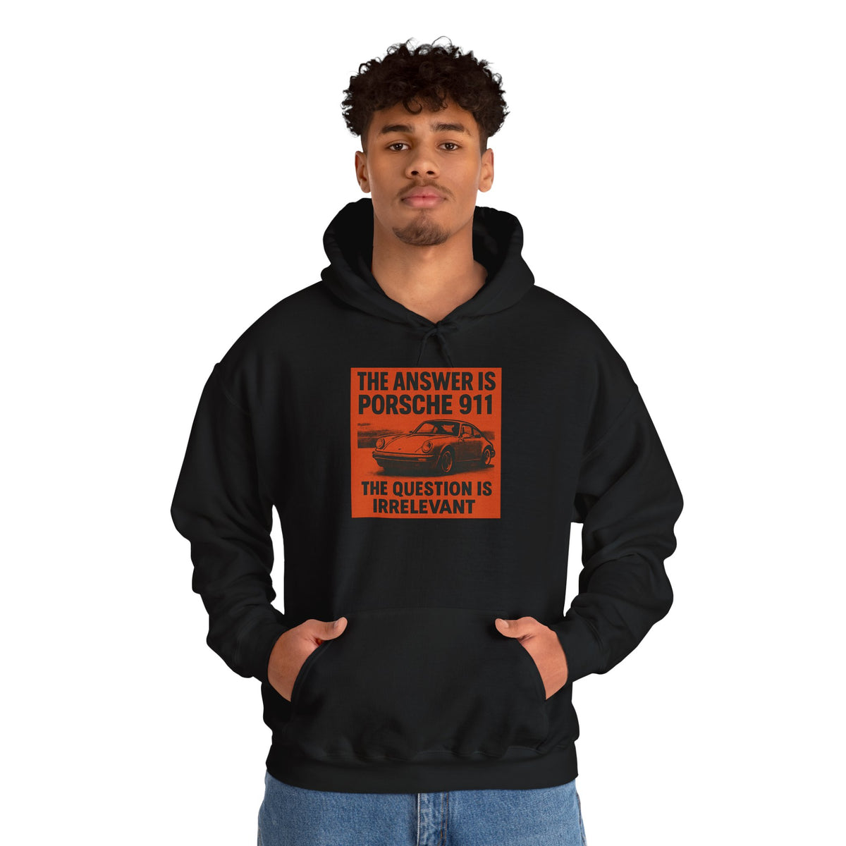 The Answer Is Porsche 911 - Unisex Heavy Blend™ Hoodie