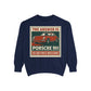 The Answer Is Porsche 911 - Shorter Sweatshirt - Unisex Garment-Dyed Graphic Top