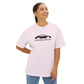 Rear Engine. Front Ego - Unisex Oversized Boxy Tee