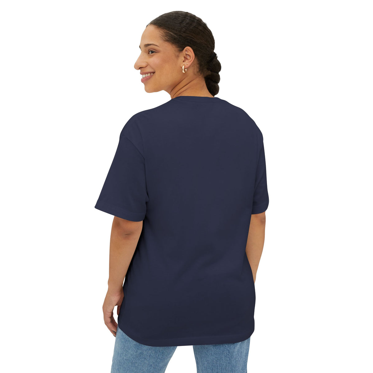 Rear Engine. Front Ego - Unisex Oversized Boxy Tee