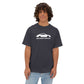 Rear Engine. Front Ego - Unisex Oversized Boxy Tee