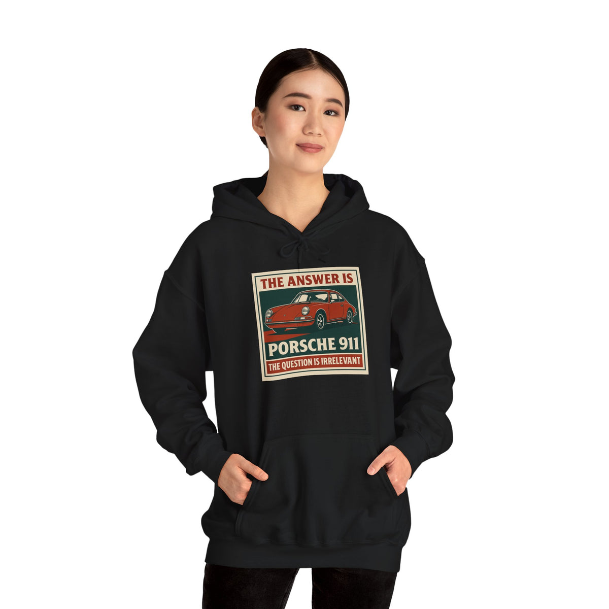 The Answer Is Porsche 911 - Unisex Heavy Blend™ Hoodie