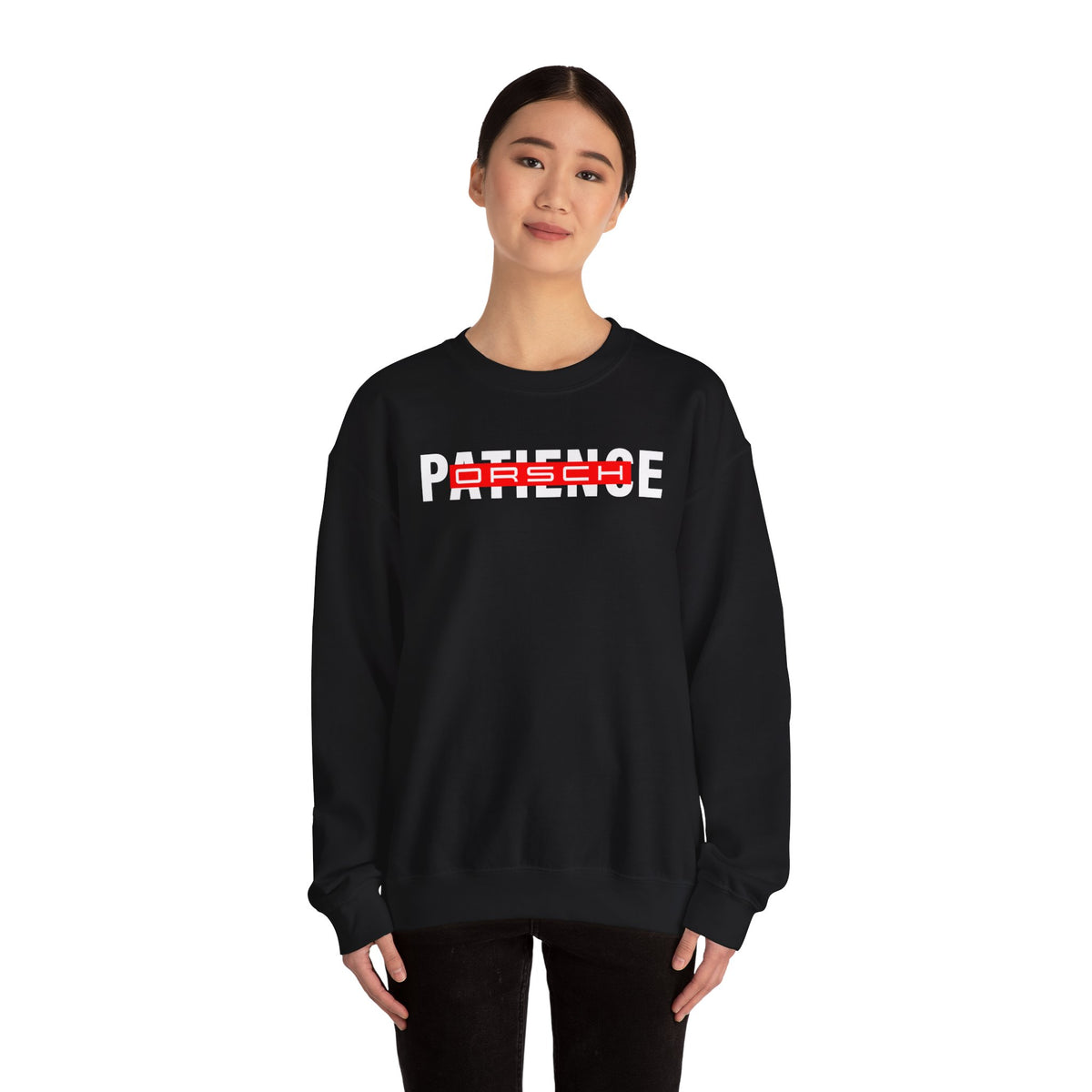 'Patience-Porsche' - Unisex Crewneck Sweatshirt