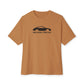 Rear Engine. Front Ego - Unisex Oversized Boxy Tee