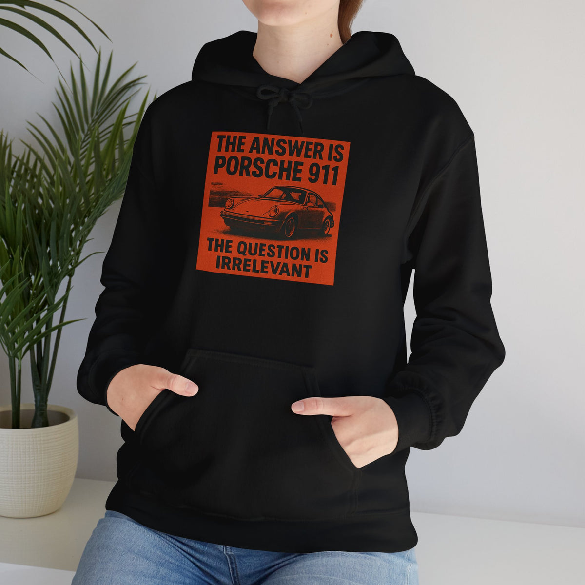 The Answer Is Porsche 911 - Unisex Heavy Blend™ Hoodie