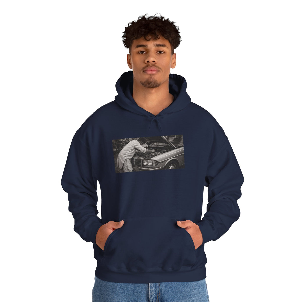 1 of 1 Hoodie - Desi Mercedes Mechanic