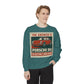 The Answer Is Porsche 911 - Shorter Sweatshirt - Unisex Garment-Dyed Graphic Top