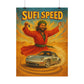 Sufi Speed Watercolor - Fin Art Print On Watercolor Paper