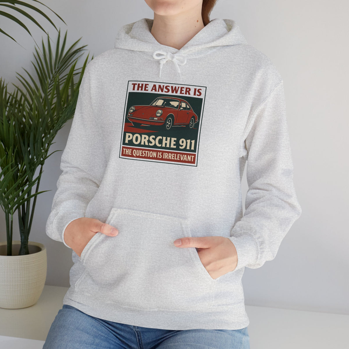 The Answer Is Porsche 911 - Unisex Heavy Blend™ Hoodie