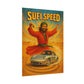 Sufi Speed Watercolor - Fin Art Print On Watercolor Paper