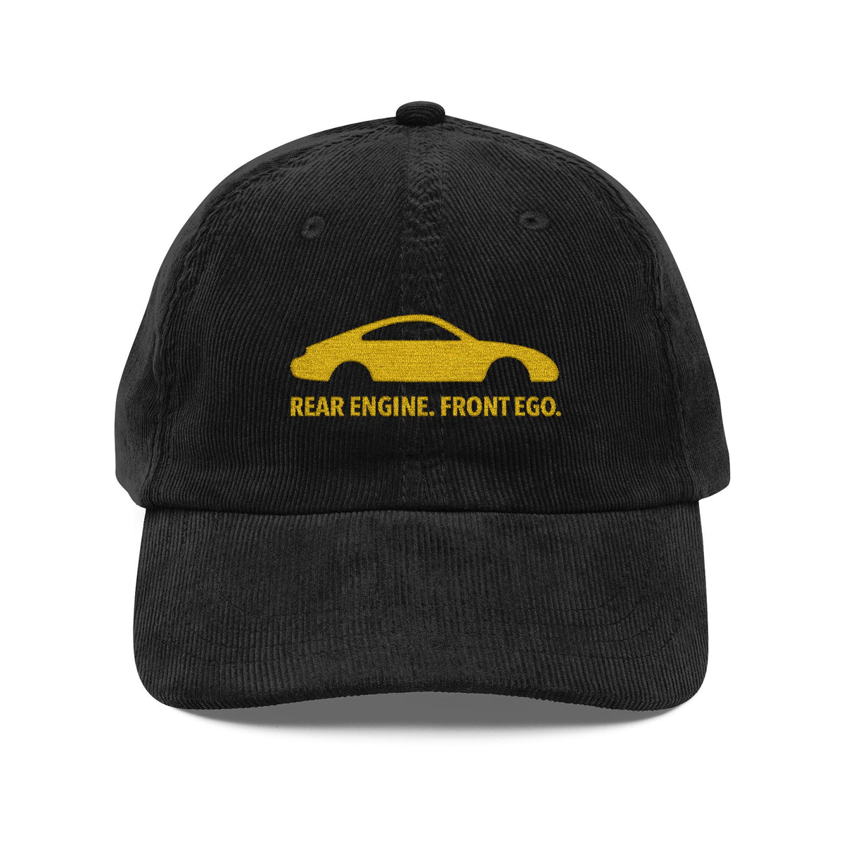 Rear Engine. Front Ego - Embroidered Corduroy Cap