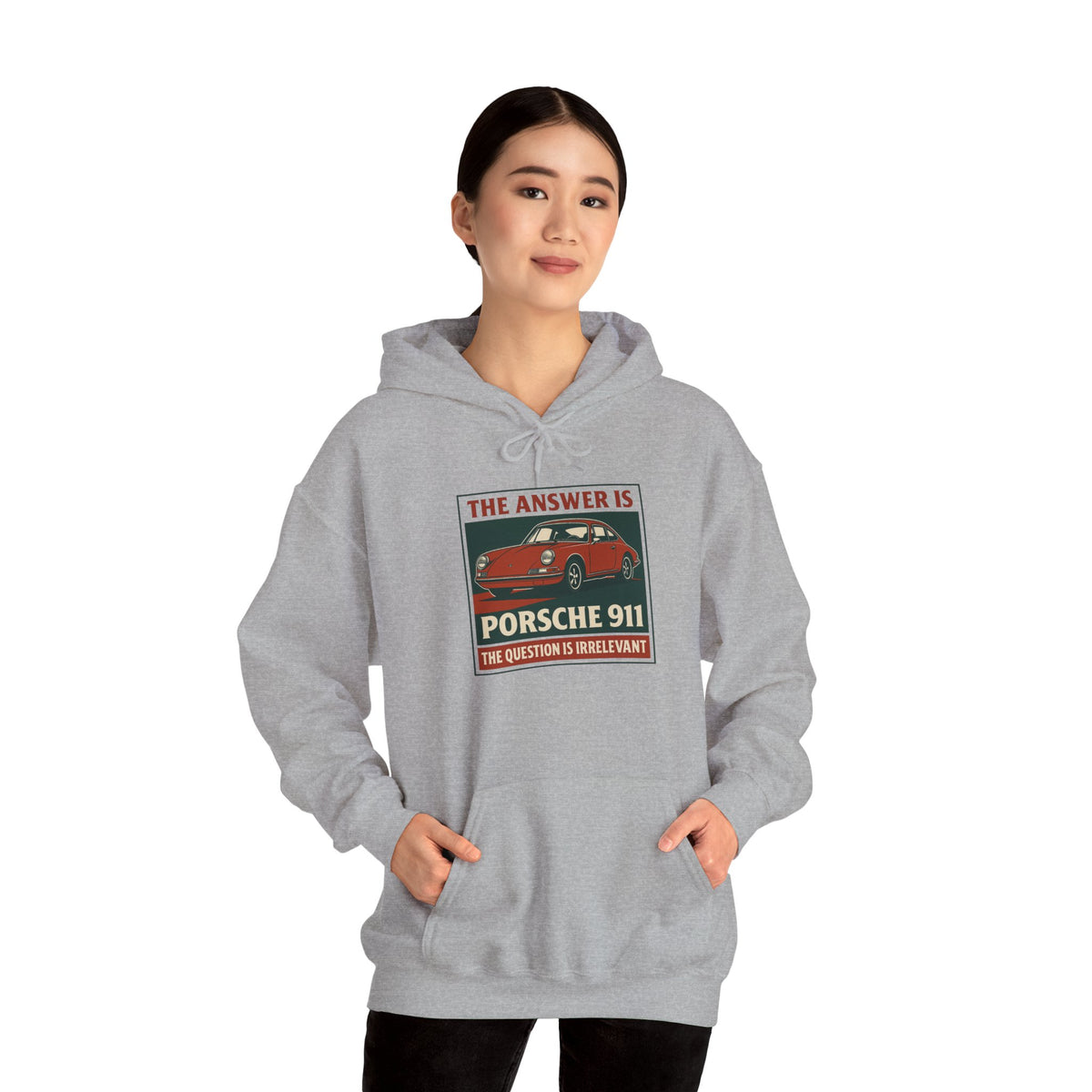 The Answer Is Porsche 911 - Unisex Heavy Blend™ Hoodie
