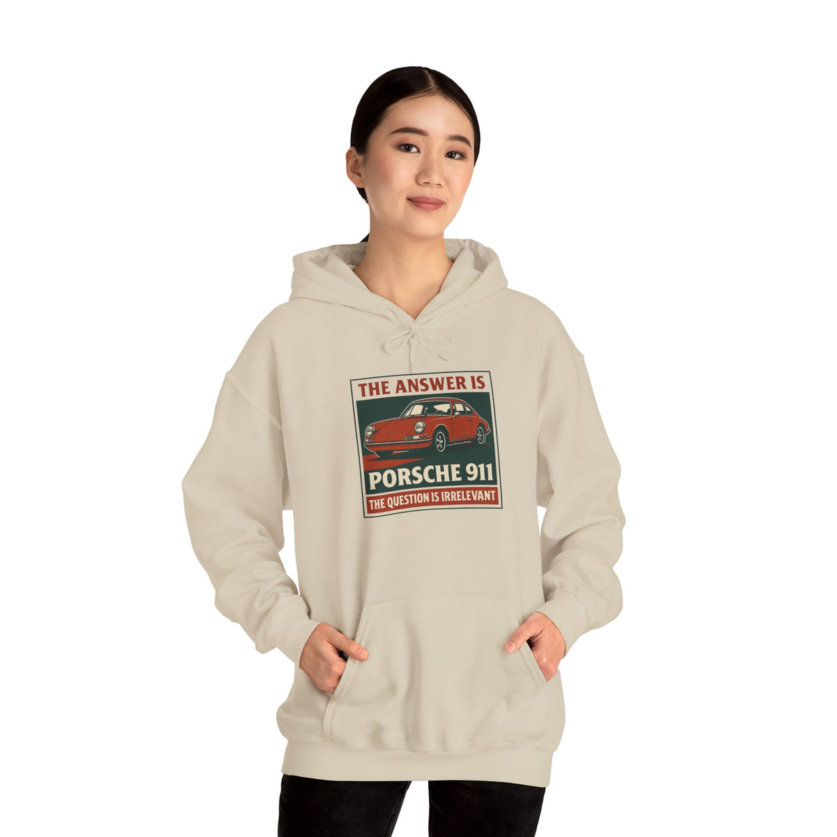 The Answer Is Porsche 911 - Unisex Heavy Blend™ Hoodie