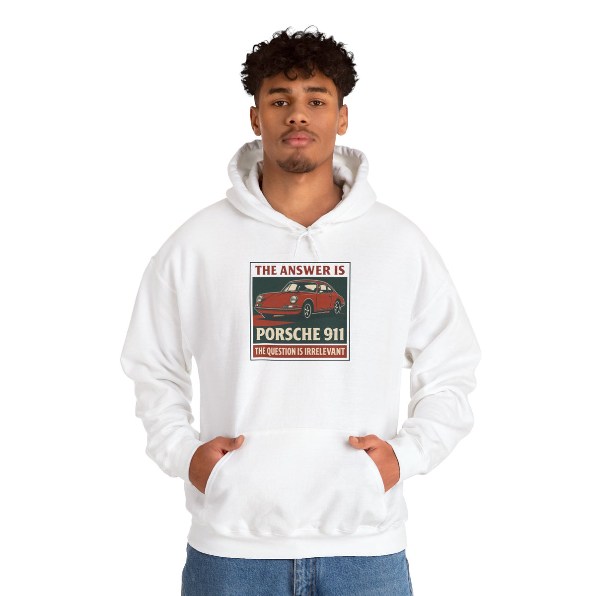 The Answer Is Porsche 911 - Unisex Heavy Blend™ Hoodie