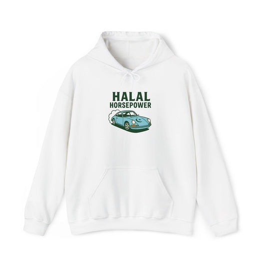 Hoodie - HALAL HORSEPOWER - Unisex Heavy Blend™ Hooded Sweatshirt