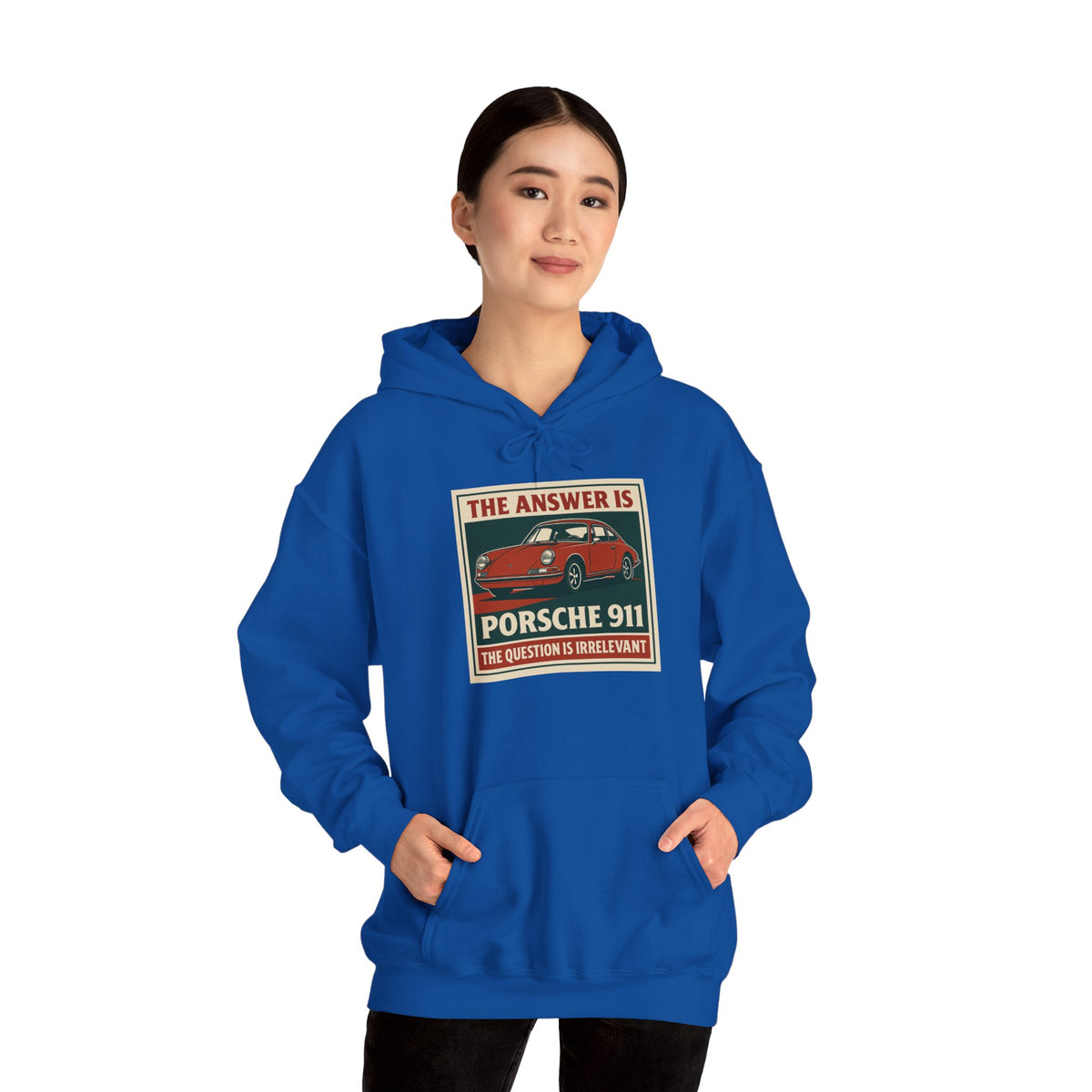 The Answer Is Porsche 911 - Unisex Heavy Blend™ Hoodie