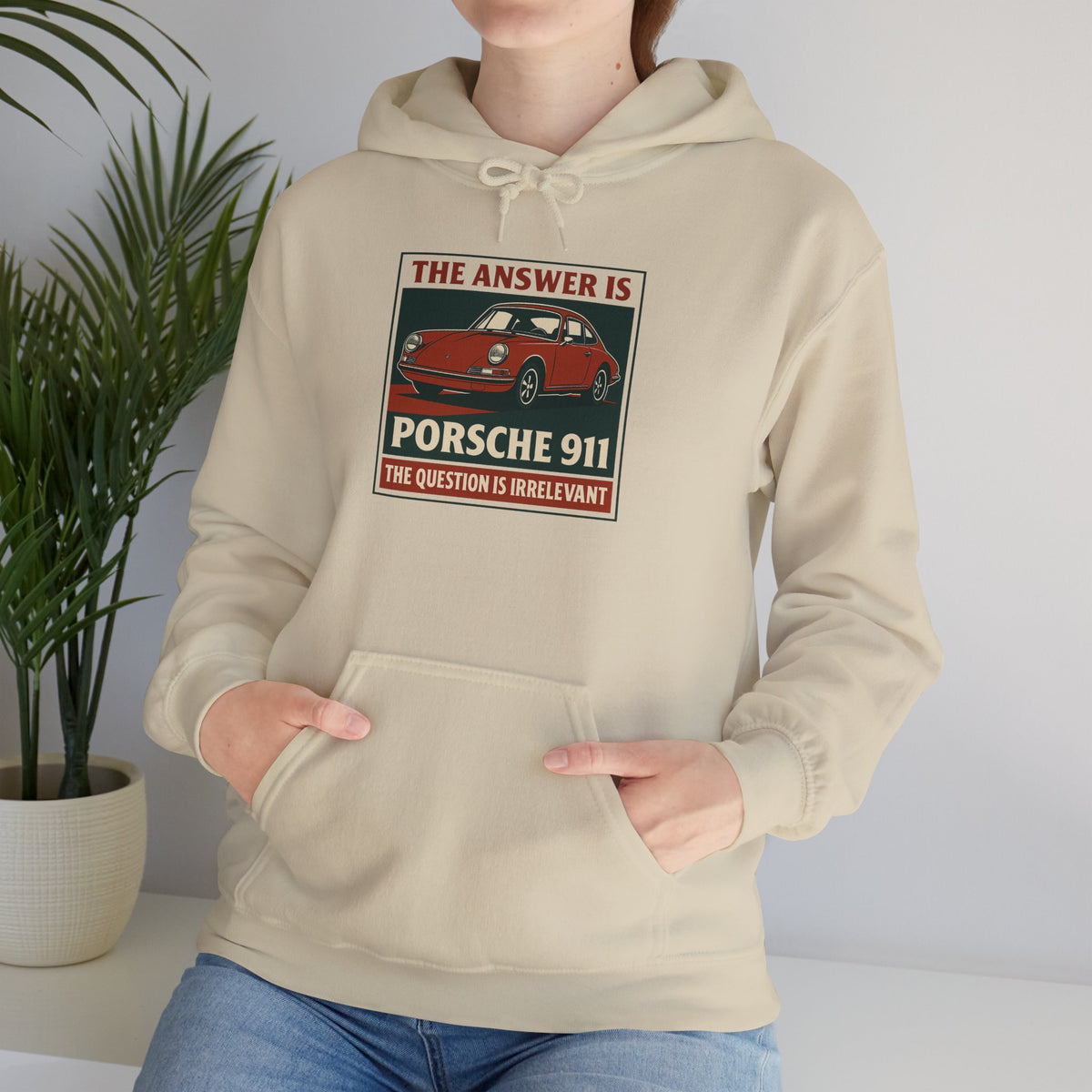 The Answer Is Porsche 911 - Unisex Heavy Blend™ Hoodie