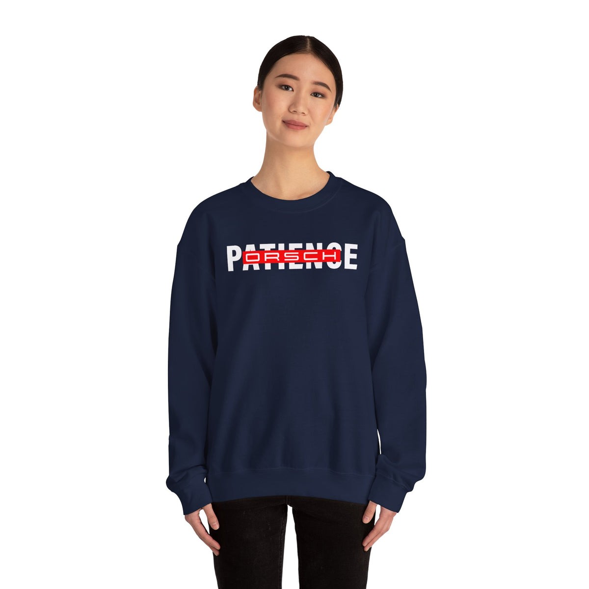 'Patience-Porsche' - Unisex Crewneck Sweatshirt