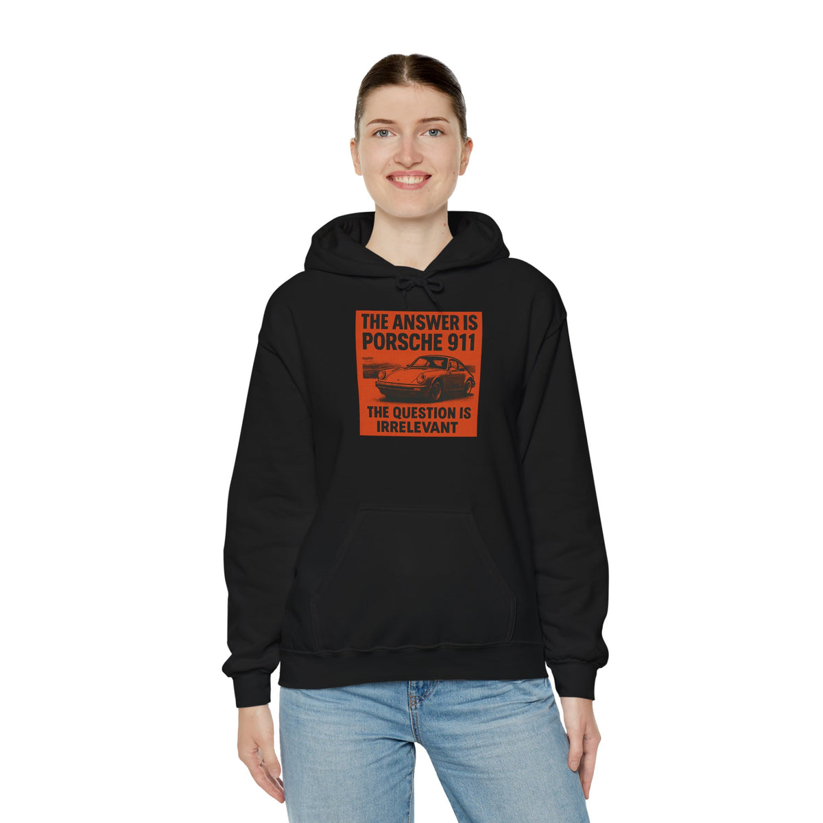 The Answer Is Porsche 911 - Unisex Heavy Blend™ Hoodie