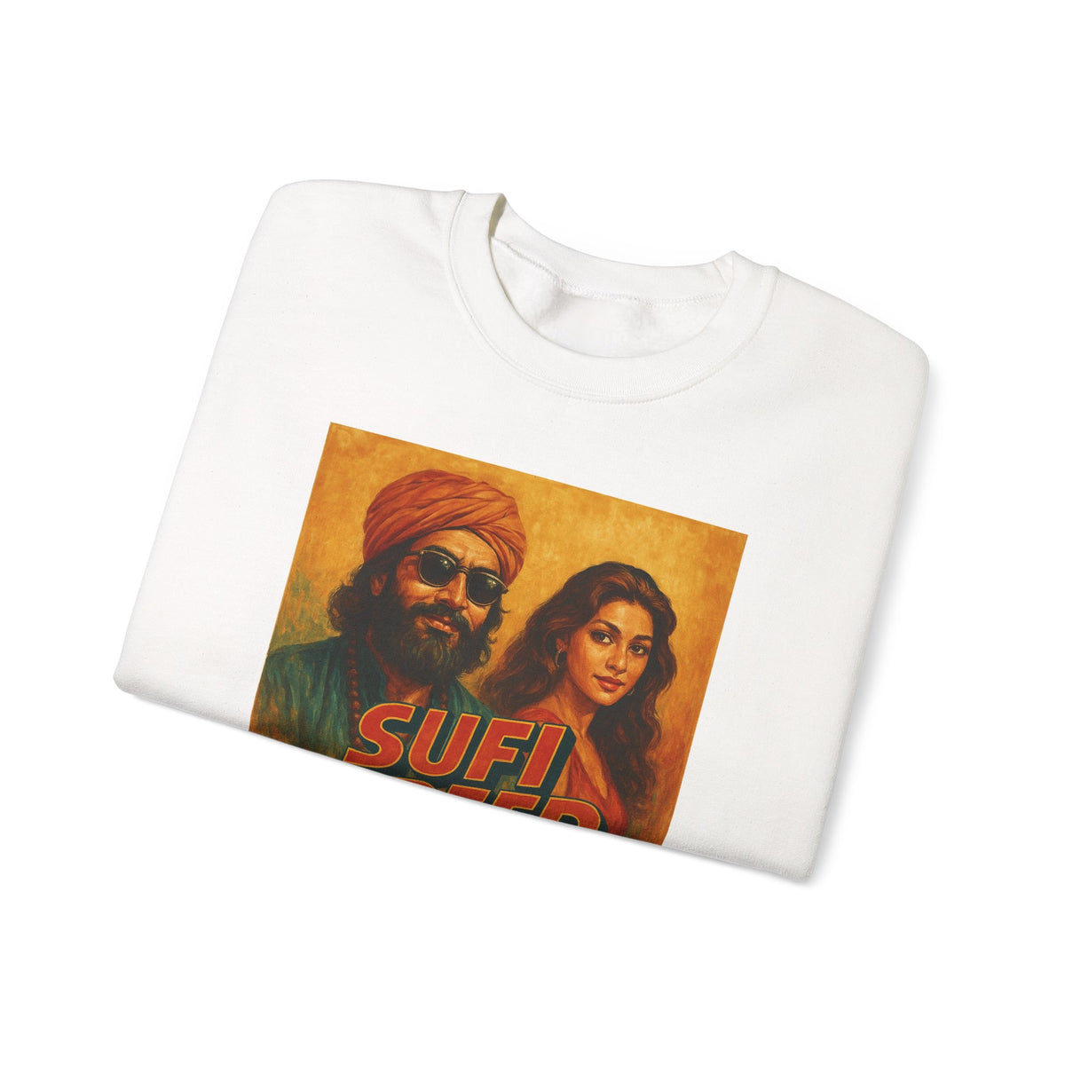 Sufi Speed Crewneck Sweatshirt - Unisex Retro Style