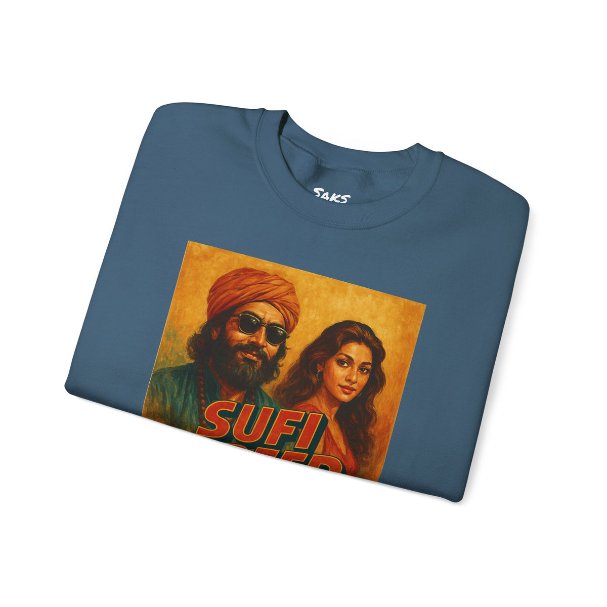 Sufi Speed Crewneck Sweatshirt - Unisex Retro Style