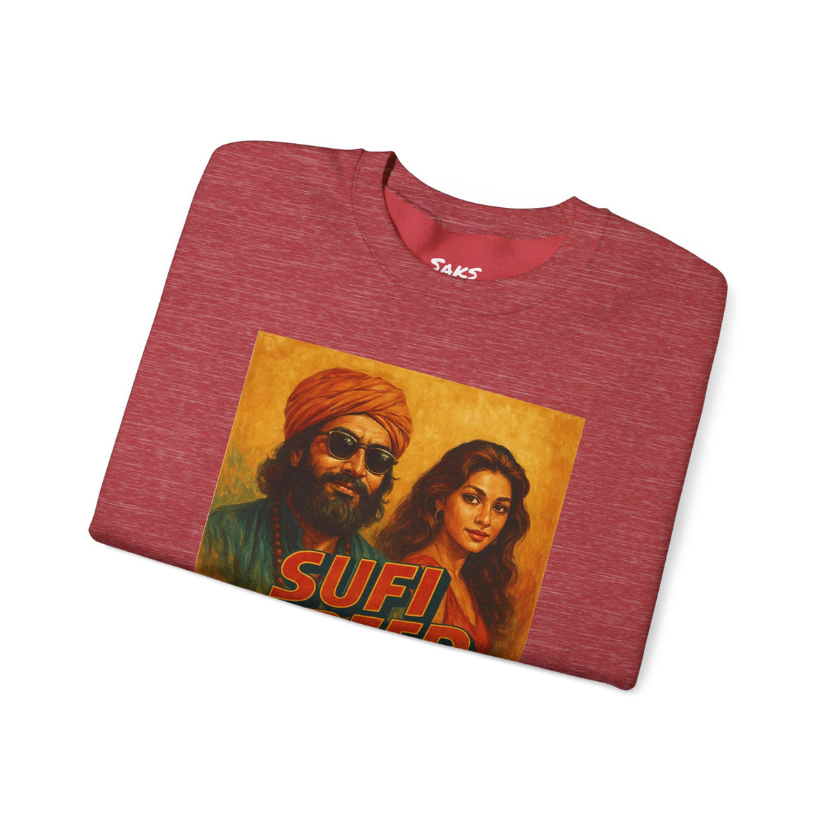 Sufi Speed Crewneck Sweatshirt - Unisex Retro Style
